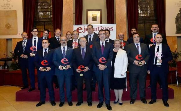 Caravaca recibe uno de los premios 'Ejecutivos de la Región de Murcia'