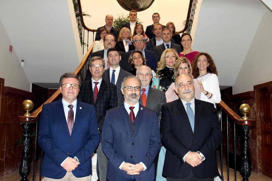 El colegio de Abogados de Murcia celebra su Junta de Gobierno en Caravaca de la Cruz