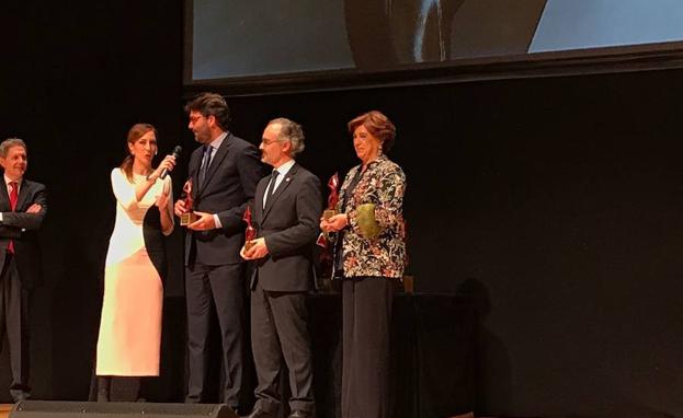 Caravaca recibe el reconocimiento especial de los Premios al Mérito Deportivo por su apoyo al deporte durante el Año Jubilar 2017