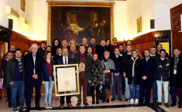 El Ayuntamiento de Murcia, encabezado por su alcalde, peregrina a Caravaca de la Cruz con motivo del Año Jubilar 2017