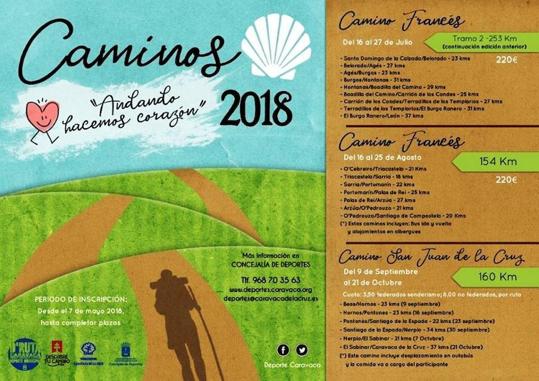 Deportes abre el plazo de inscripción para el programa 'Caminos'