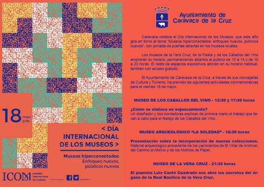Caravaca se une este viernes al 'Día Internacional de los Museos' con puertas abiertas y actividades