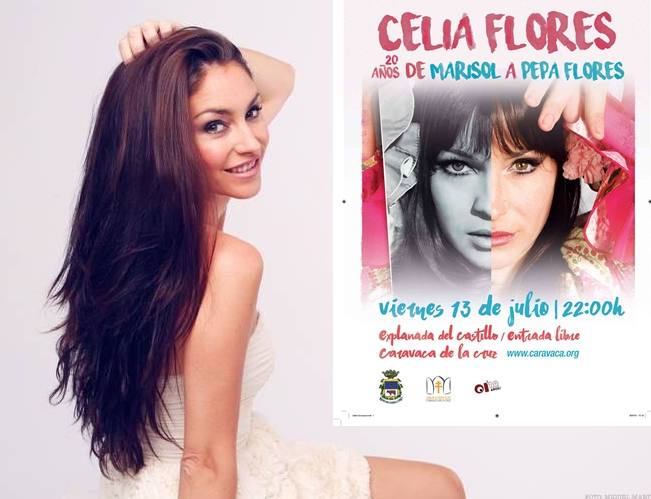 Celia Flores ofrece en Caravaca el concierto homenaje a su madre, '20 años de Marisol a Pepa Flores'