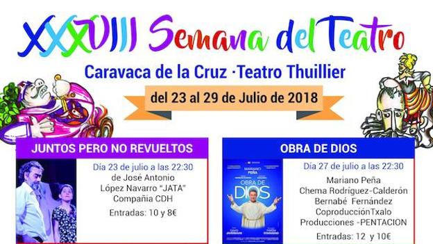 'Juntos pero no revueltos' abre la programación de la XXXVIII Semana de Teatro de Caravaca