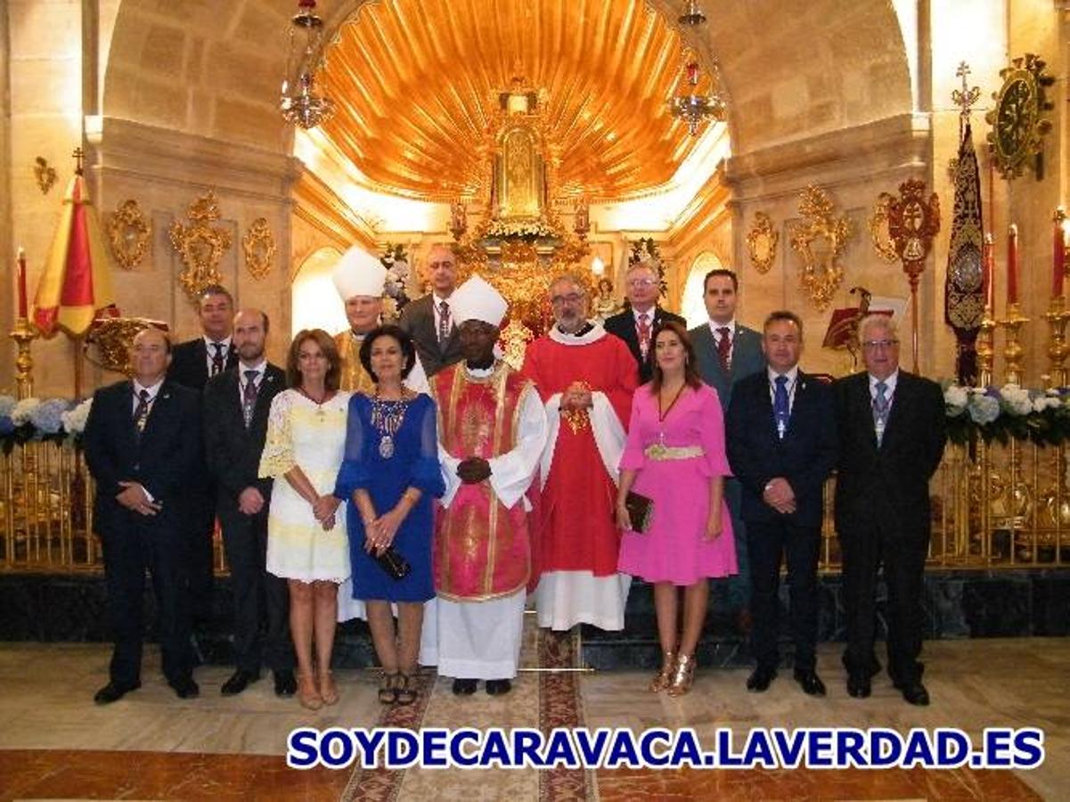 El Nuncio Apostólico en Honduras preside el primer día del Quinario