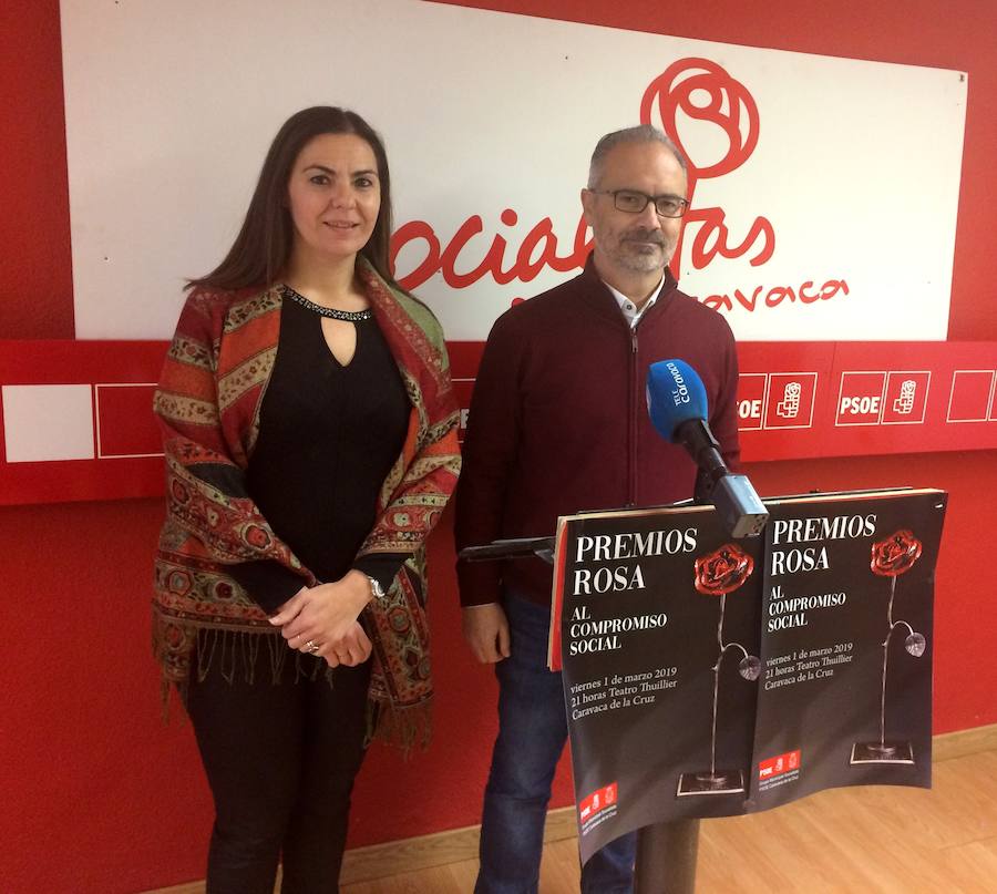 El Grupo Municipal Socialista de Caravaca entregará los 'Premios Rosa' al Compromiso Social