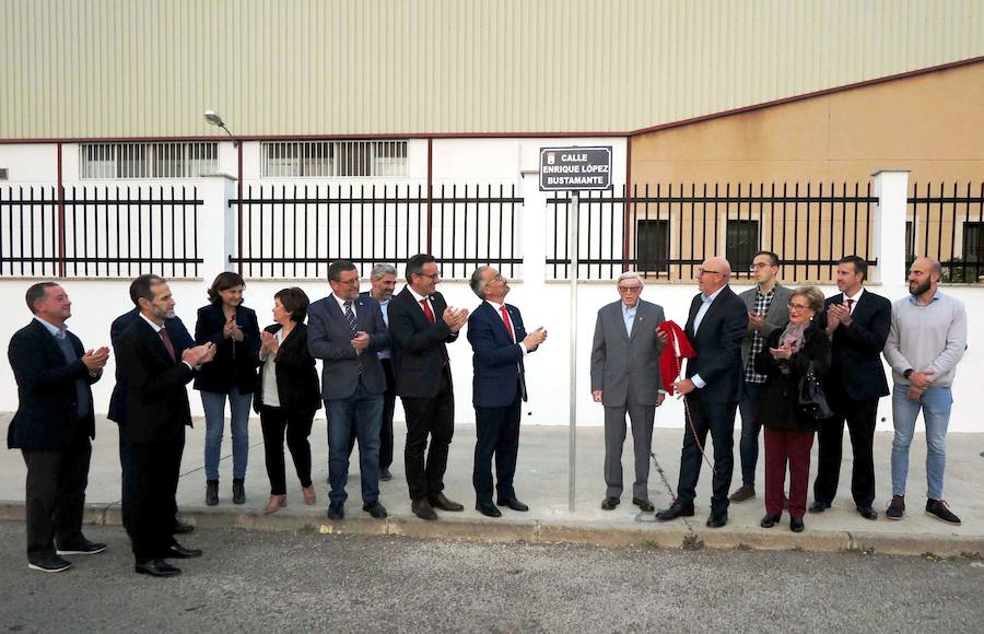 El fundador de «Chocolate Supremo» ya tiene una calle en el polígono de Venta de Cavila