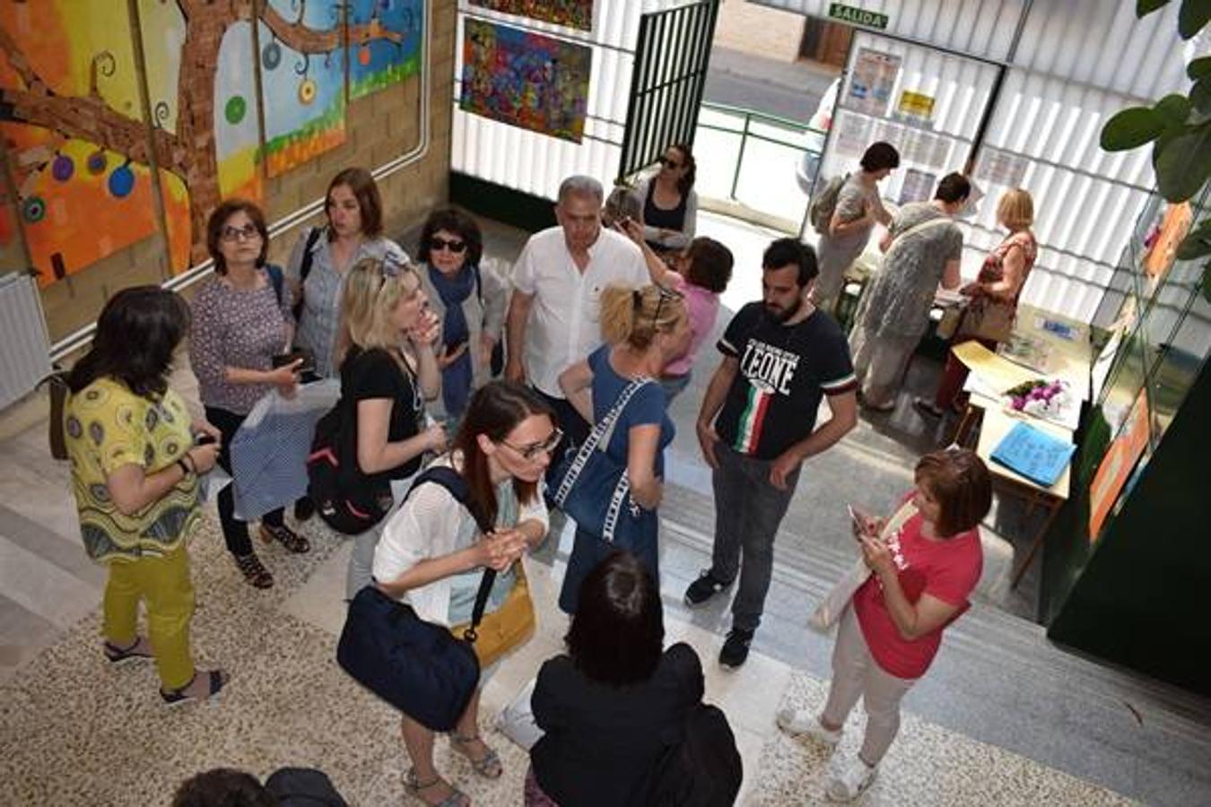 Recepción Profesorado Erasmus en el CEIP Cervantes 02