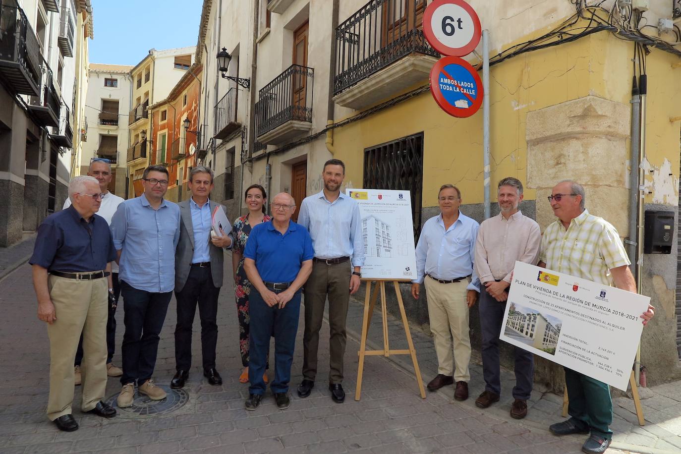 Las ayudas para promociones de viviendas en régimen de alquiler permiten rehabilitar en Caravaca inmuebles del casco histórico