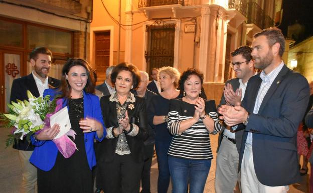 Lourdes Aznar fue presentada como Pregonera de las Fiestas de la Vera Cruz de Caravaca de 2020