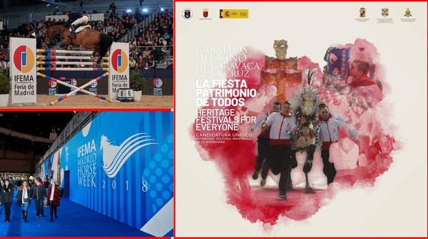 Los Caballos del Vino participan como invitados en el 'IFEMA Madrid Horse Week'