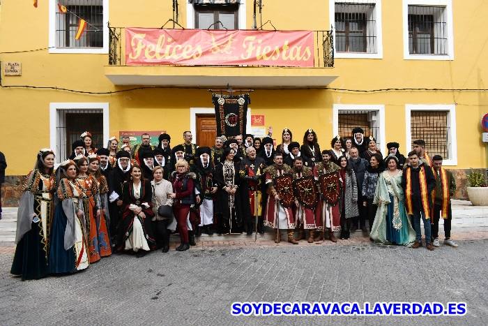 Moros y Cristianos de Caravaca desfilan en Ricote