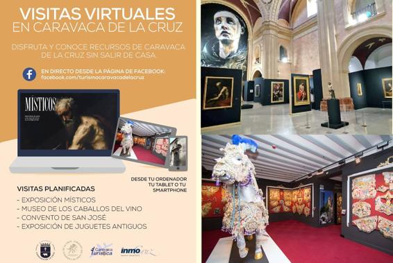 El Ayuntamiento de Caravaca lanza un programa de visitas virtuales guiadas a museos y exposiciones
