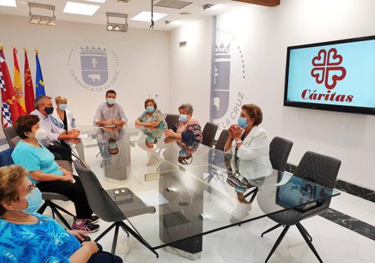 El Ayuntamiento de Caravaca amplía su colaboración con Cáritas para ayudar al banco de alimentos y a las familias más vulnerables
