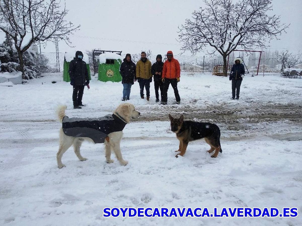 NIEVE EN EL CAMPO DE SAN JUAN