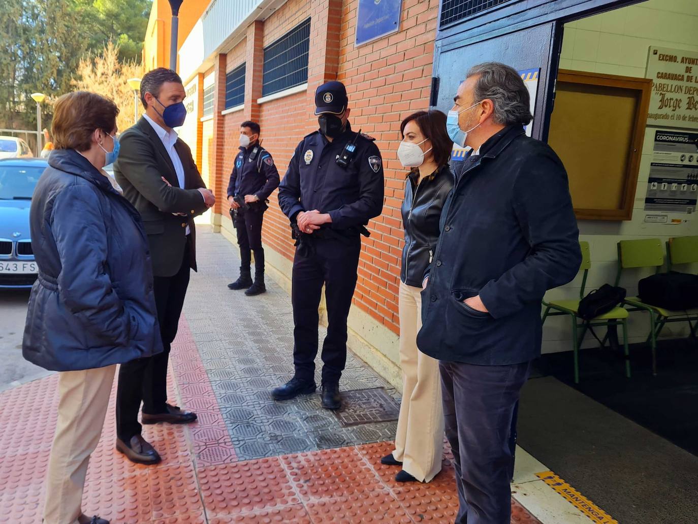 El Ayuntamiento de Caravaca cedería a Salud el pabellón Jorge Bera y las pistas de Juan Carlos I para vacunar