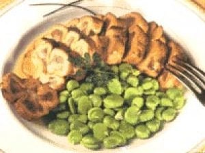 Riñones al vino blanco