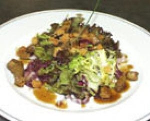 Hígado de pato curado a la sal con gelatina de escabeche