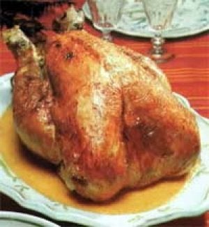 Pavo trufado de Navidad