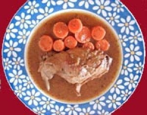 Conejo guisado