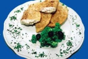 Empanadillas de jamón y masa de queso