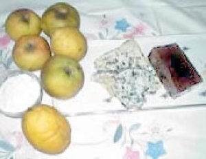 Dulce de manzana y pera