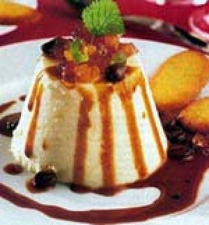 Flan de queso al caramelo