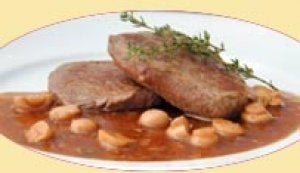 Solomillo de ternera alOporto