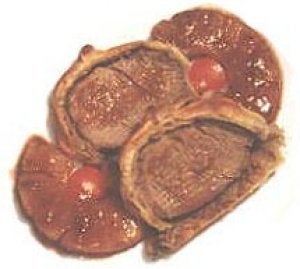 Solomillo de ternera envuelto en hojaldre