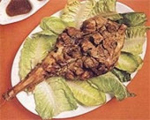 Paletilla de cabritillo a la murciana