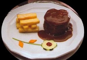 Solomillo de ternera confoie-gras y trufa