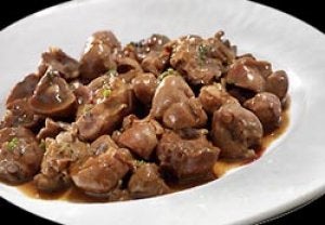 Riñones con mostaza a la antigua