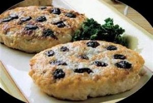 Hamburguesas de pavo con manzana y pasas