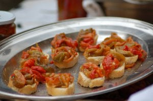 Pimientos caramelizados