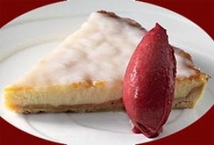 Tarta clásica de queso blanco