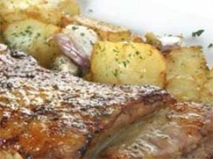 Costilla de ternera asada