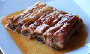 Costilla de cerdo al romero