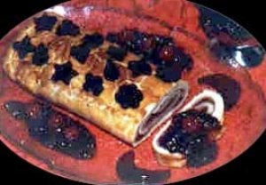 Brazo de gitano de cerezas