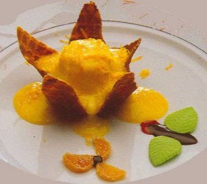 Mousse de naranja