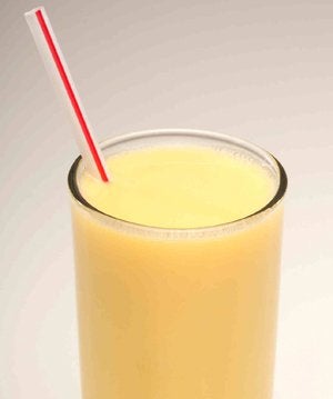 Batido de yogur y limón