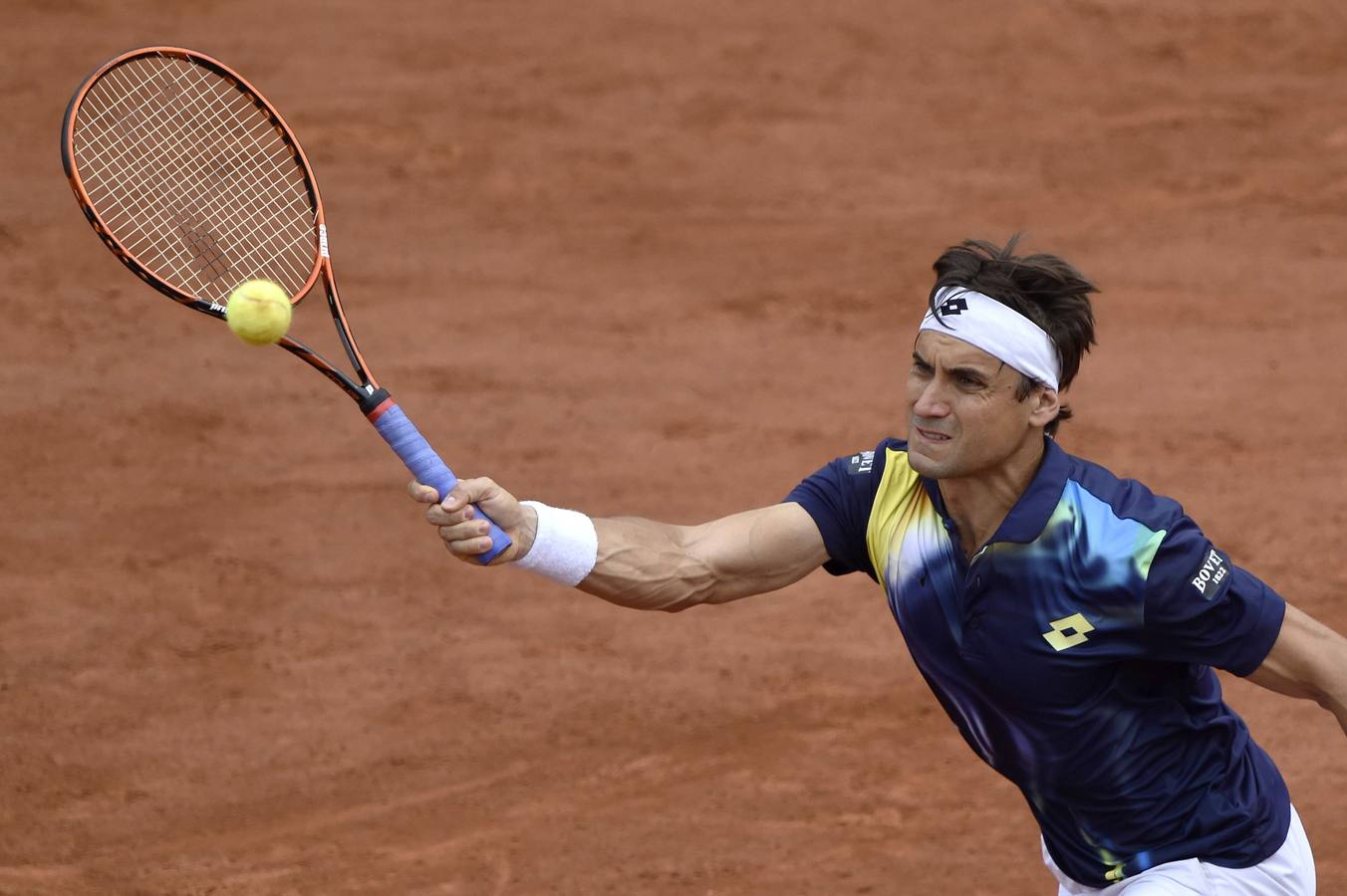 David Ferrer vence a Anderson y accede a cuartos de final en Roland Garros