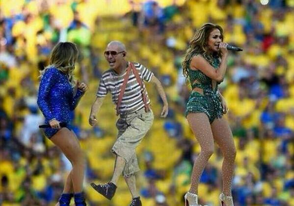 Los 'memes' de Pitbull en la inauguración del Mundial de Brasil