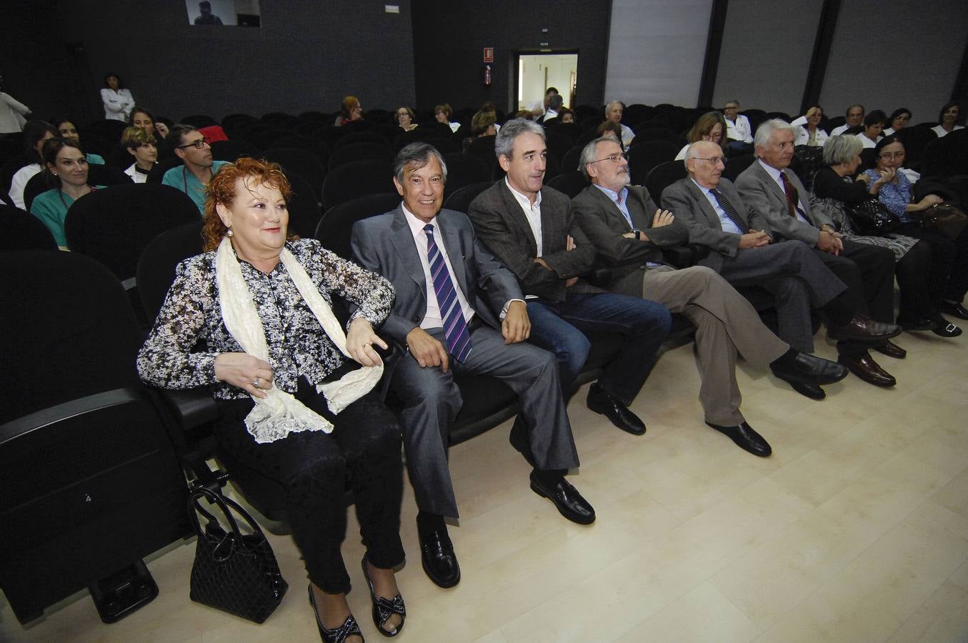 Homenaje al jefe de pediatría, Fernando Vargas