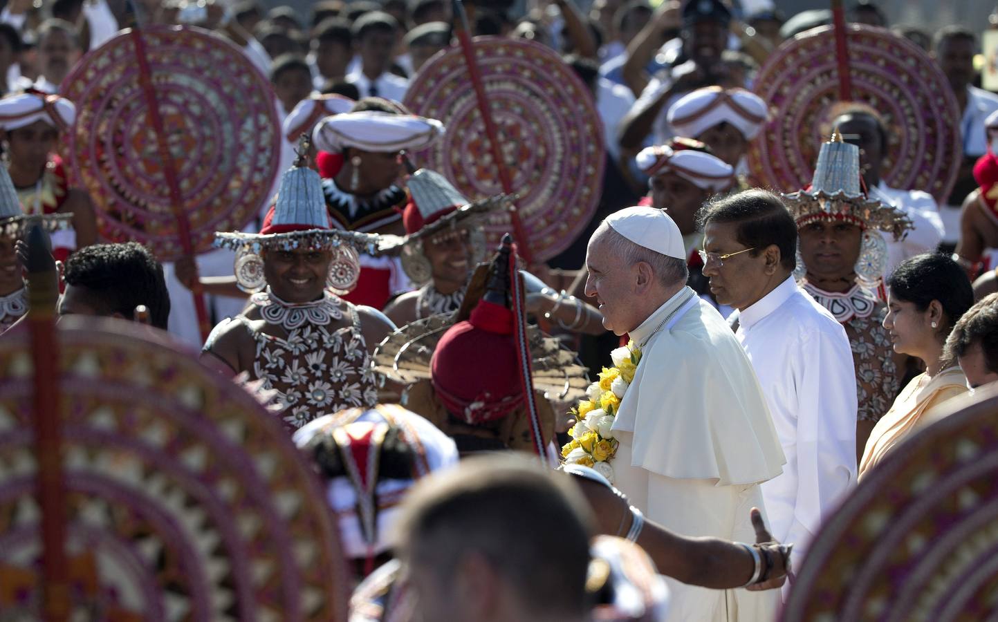 El Papa visita Sri Lanka