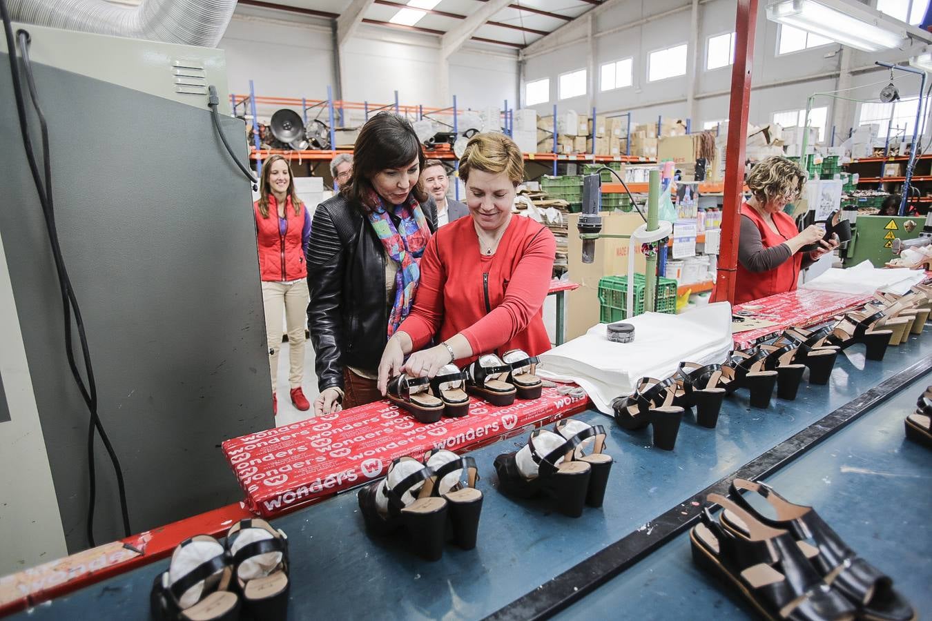 Mercedes Alonso visita el parque empresarial de Elche