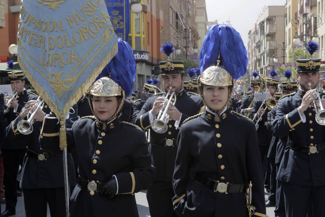 Los Pasos Blanco y Azul dan pie a la Semana Santa