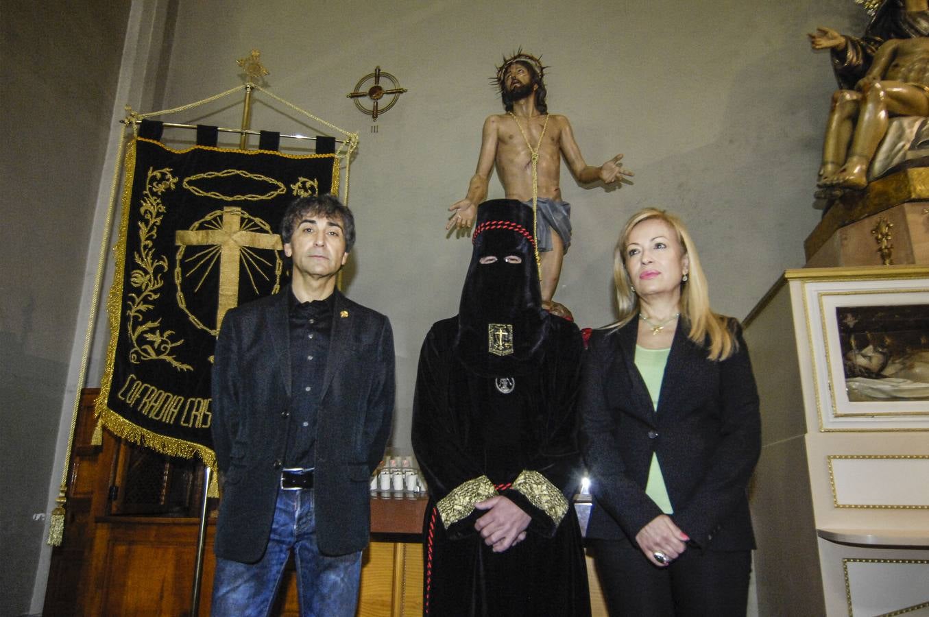 Presentación del preso indultado del Cristo del Perdón de Elche