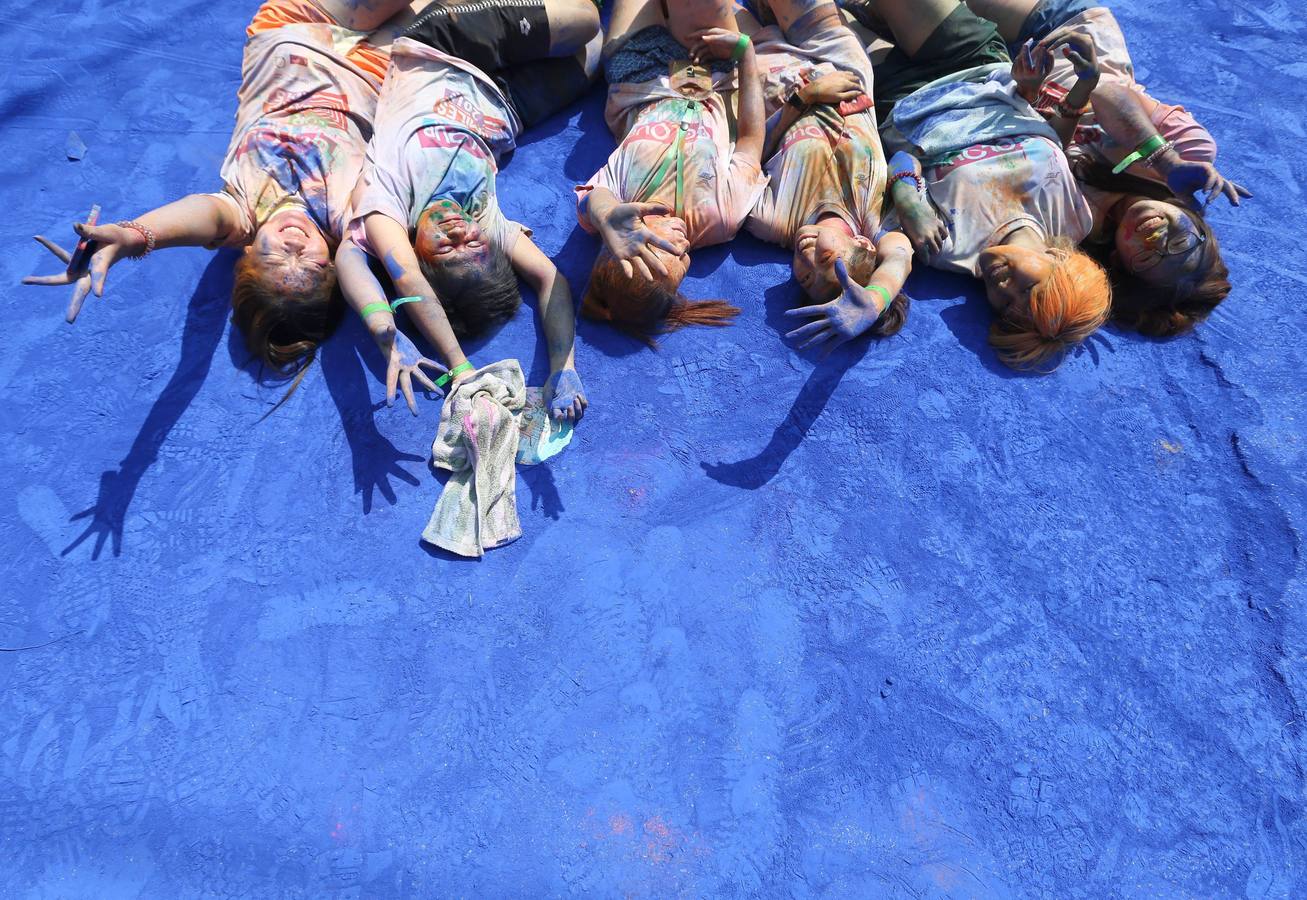 Running 'pintado' con fines solidarios