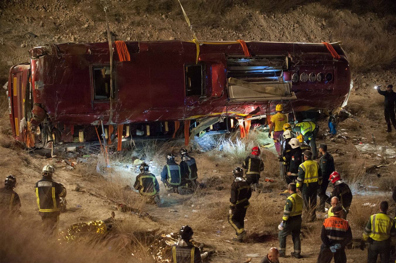 Así fue el accidente de Cieza