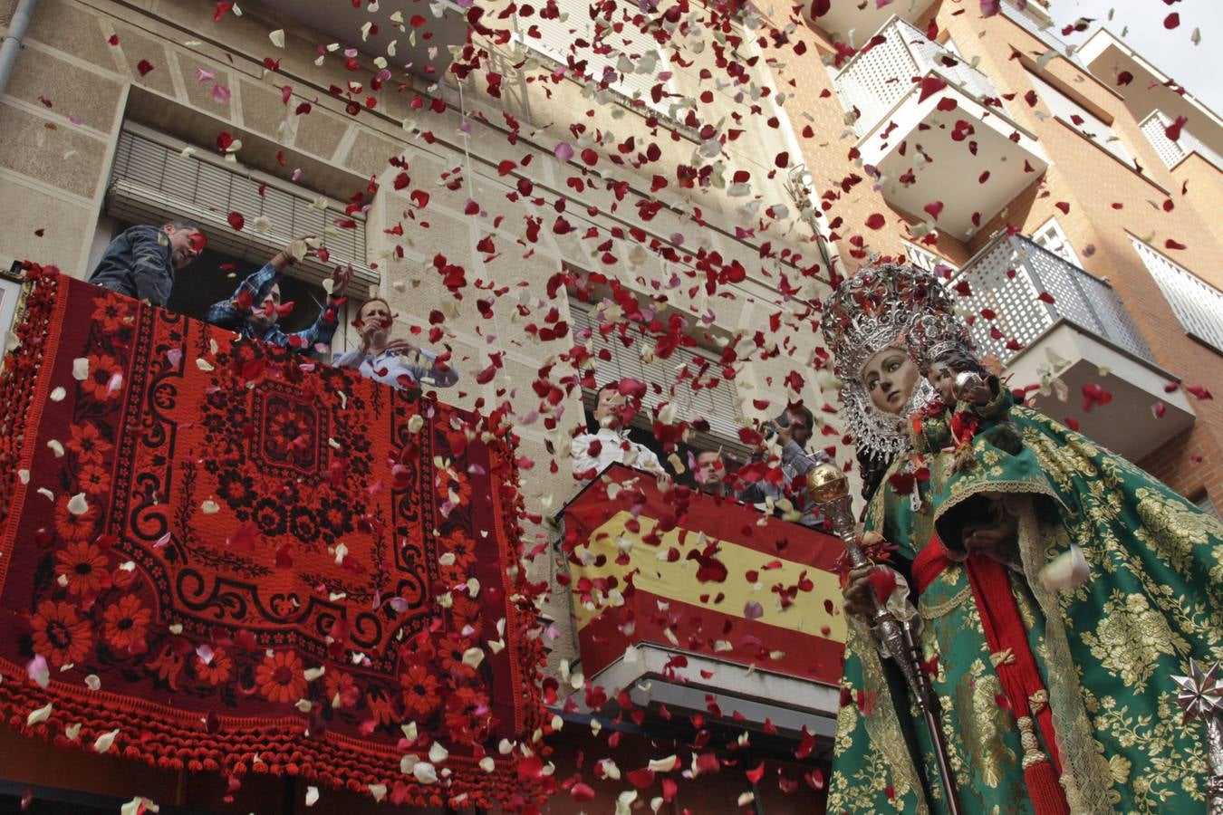 La Virgen de la Fuensanta regresa a su santuario de Algezares